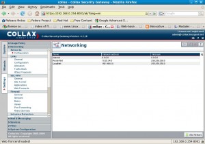 Settings -> Network -> Configuration