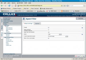 Configuring Spam Filters