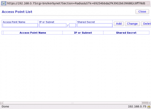 Access Point List