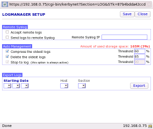Logging Setup
