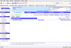 Net Balancer Configuration